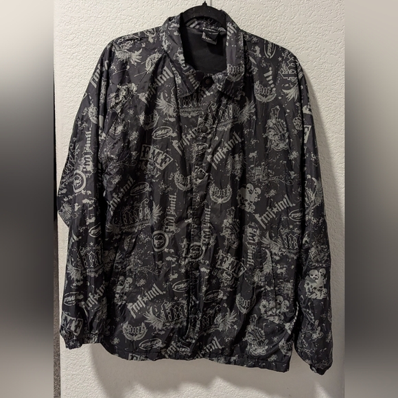 FMF Button Up Lined Jacket Size Large - Picture 1 of 15